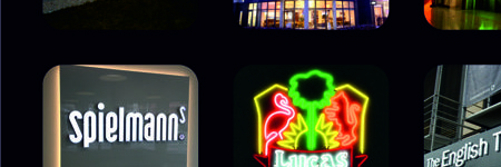 LED Werbung Gießen, Lichtwerbung Gießen, Neon Werbung Gießen